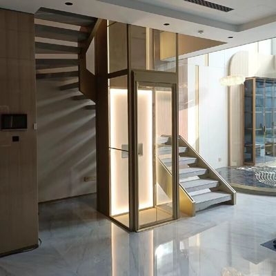 Automatische hydraulische passagierslift met 304# cabine en 4,7 kW motor