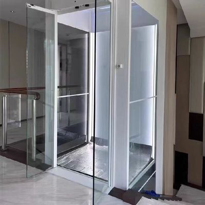 0 M Diepte van de put Eenfasige woninglift met microprocessor en noodstop