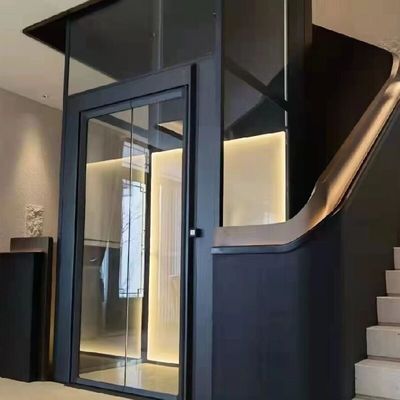 5 stops automatische hydraulische lift met 4,7 kW motor machine kamer minder Mrl lift