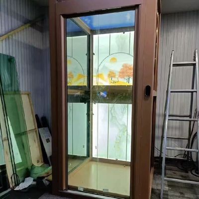 Roestvrij cabine Huislift Hydraulische 14,5 meter kleine woonlift