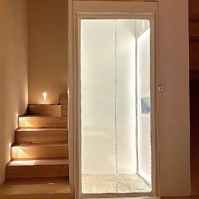 Veilige woninglift met schuifdeuren 400-1000 kg capaciteit 0,6 M/S snelheid Lift zonder machinekamer