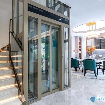 Verbandsloze tractie Huishoudelijke lift 30 meter laag geluidsoverbelasting bescherming