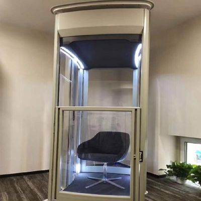 Glascabine capsule lift voor thuis Microprocessor gebaseerde capsule lift