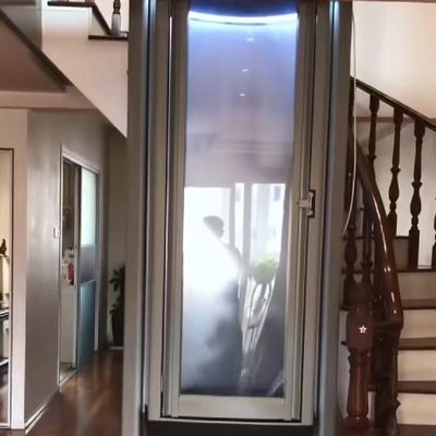 Microprocessor gebaseerde hydraulische glascapsule-lift voor 2 personen