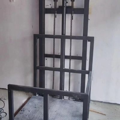 1-12M Lifting Height Steel Power Hydraulische ladinglift Lift PLC-besturing