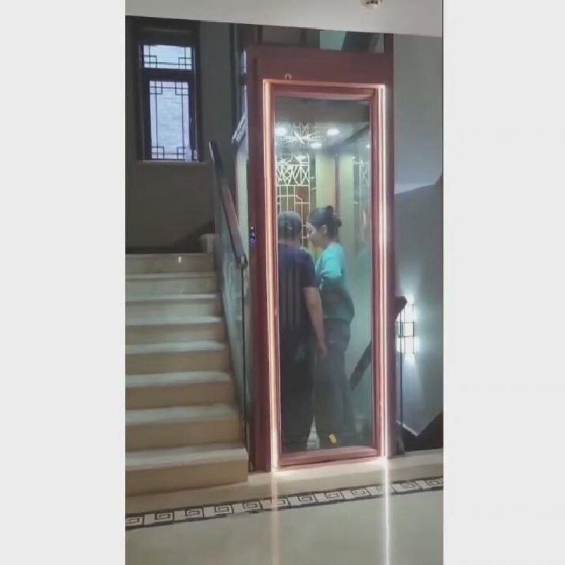 Claybank Home Lift 0.2-0.4 M/S Centrum Opening roestvrij staal / Aluminium Frame