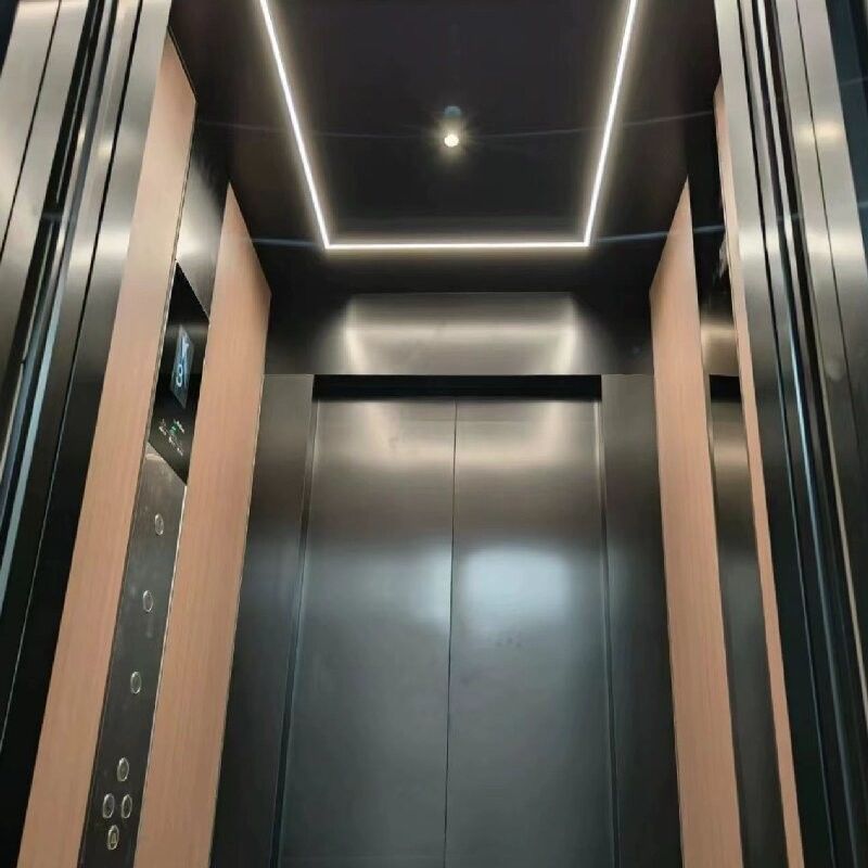 Aanpassen 2.9 M grote cilinders Hydraulische lift met 0 M putdiepte en 304 # roestvrijstalen cabine