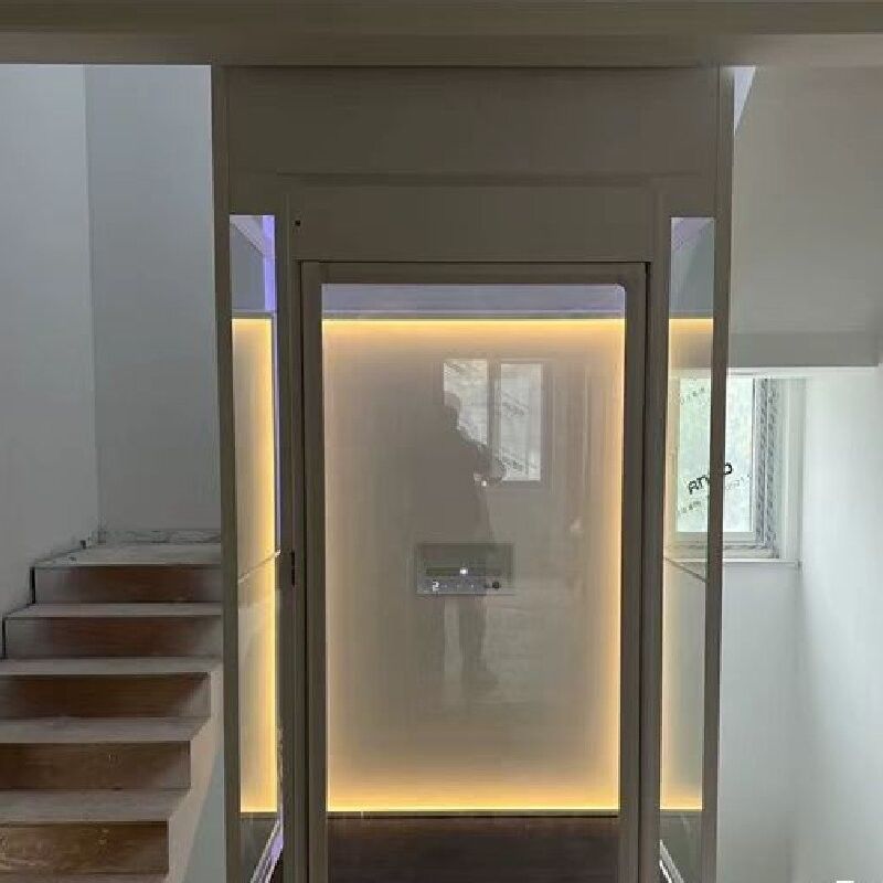2.9M Lengte Hydraulische huishoudelijke lift Microprocessor Control Outdoor huishoudelijke liften