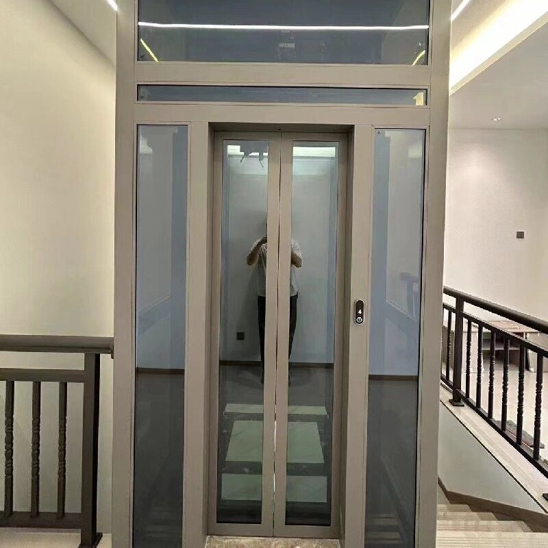 Stil huis tractie tandwielloze lift en automatische deuren villa lift lift
