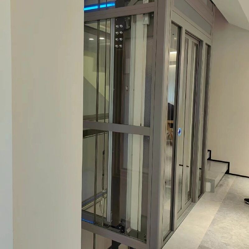 Traction Home Lift met 30M reishoogte aangedreven door tandwielloos tractiesysteem ISO9001 gecertificeerd
