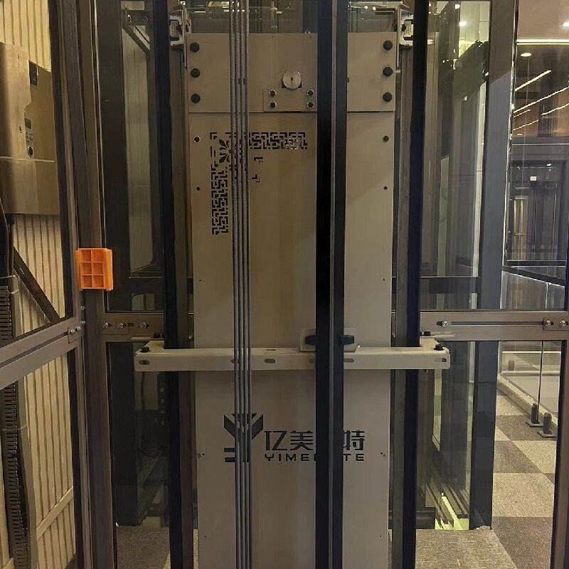 220V 380V Mrl Traktielift 30M Hoogte Gearless Traction Lift