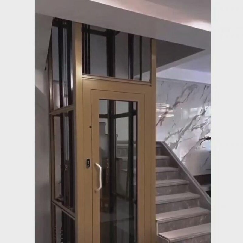 Home Villa Lift Tractie Slim En Elegante Lift 0,4-1,0 m/s