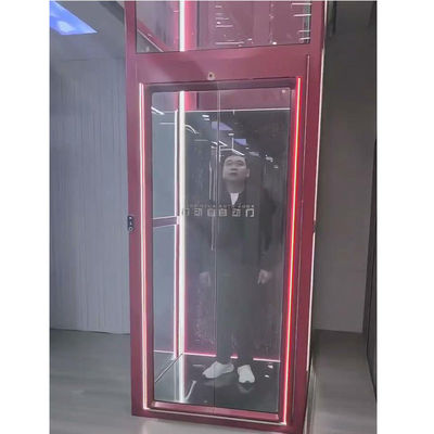 Gearless 400kgs Kleine persoonlijke huishoudelijke liften Aanpasbaar ontwerp