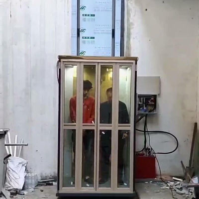 Compacte buitenlift voor villa's | Kleine huislift