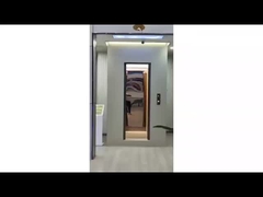 Hydraulische lift met liftschacht gemaakt van aluminium frames